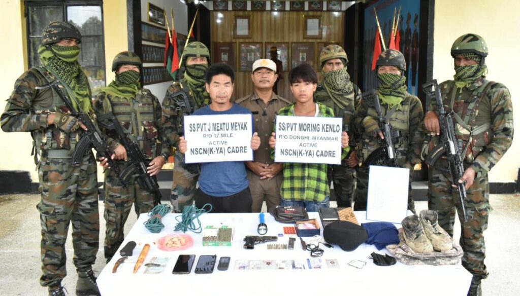 NSCN cadres nabbed at Arunachal