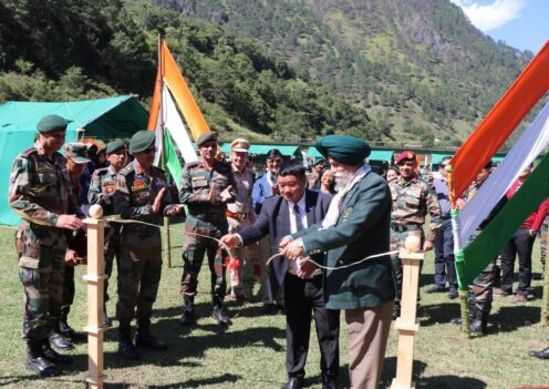 indian army celebrating 60 years of battle at walong