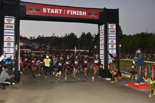 Assam Rifles half marathon 2nd edition