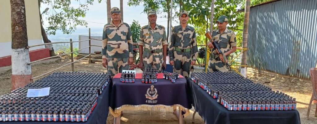 Bsf seized phensedyl from WJH border