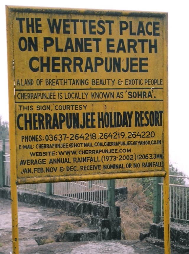Cherrapunjee locally known as Sohra the wettest place on Planet Earth, land of breathtaking beauty & exotic people
