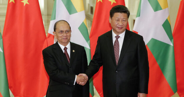 President Thein Sein in Beijing