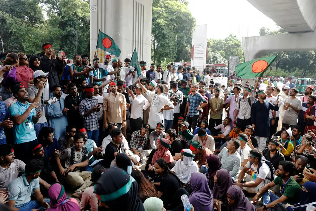 Hindus protest in Bangladesh