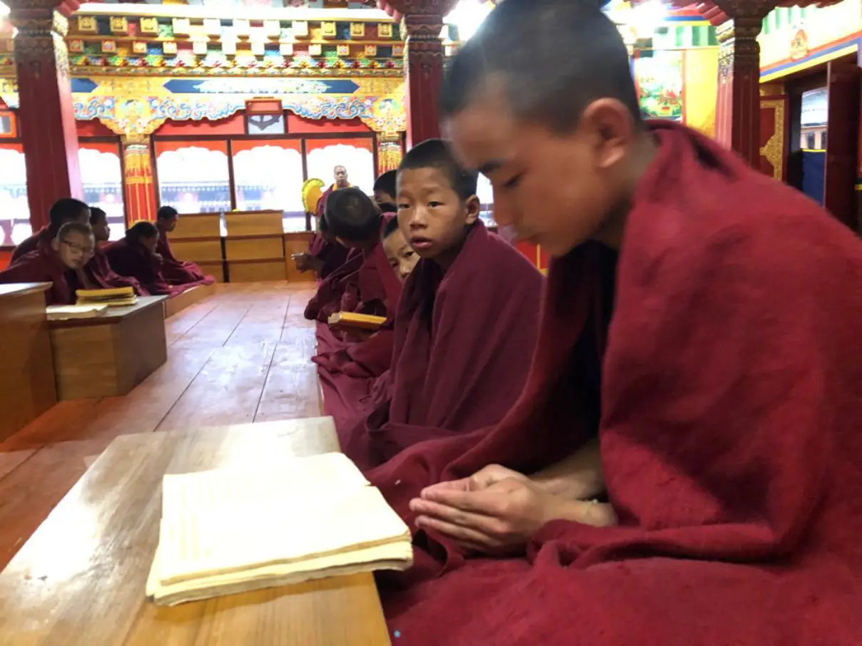 Inside the Tawang monastery in Tawang Arunachal Pradesh. Photo credit: The Borderlens