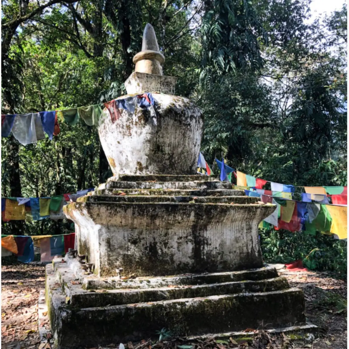 The Holy Chorten at Kepangla Pass